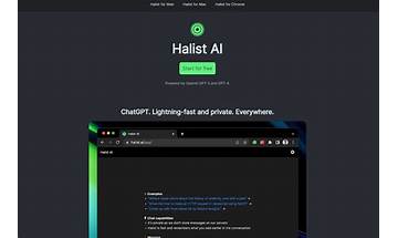 Halist AI: App Reviews; Features; Pricing & Download | OpossumSoft